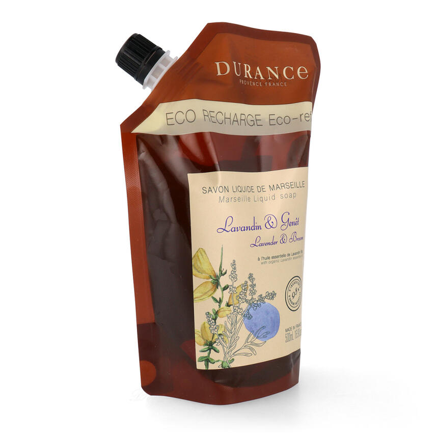 Durance Marseiller Fl&uuml;ssigseife Lavandin &amp; Ginster 500 ml &Ouml;ko-Nachf&uuml;llpackung