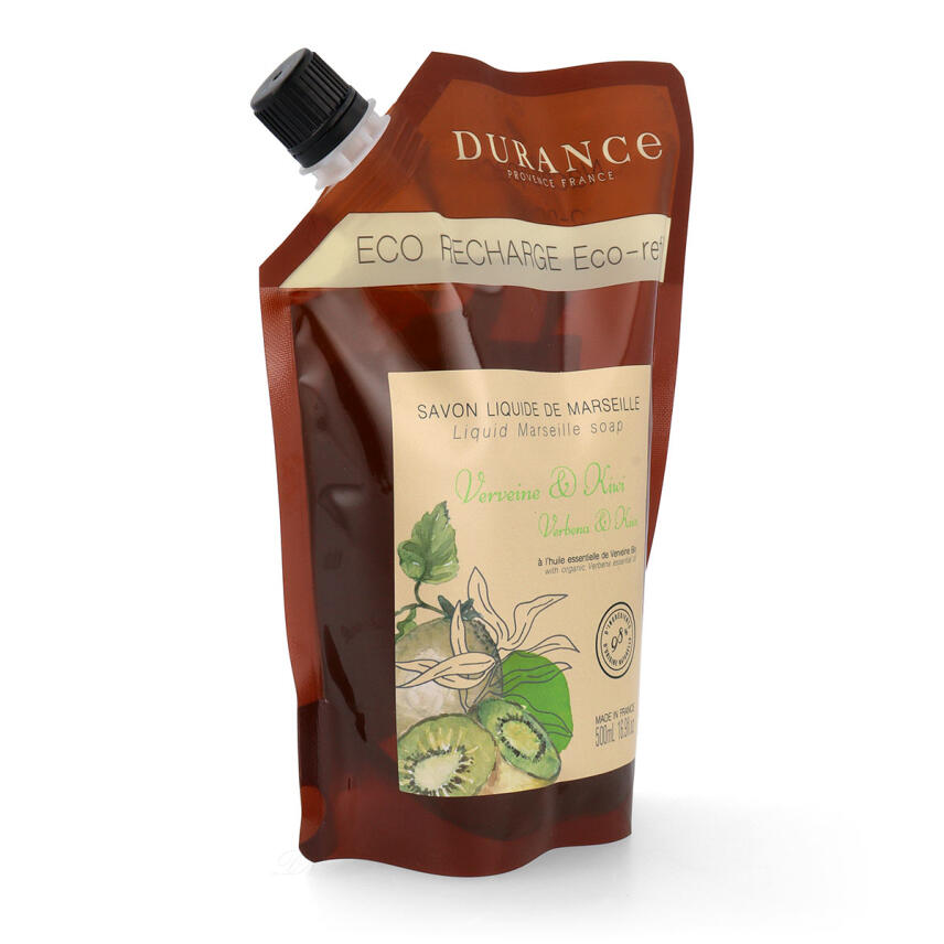 Durance Marseiller Fl&uuml;ssigseife Verbene &amp; Kiwi 500 ml &Ouml;ko-Nachf&uuml;llpackung