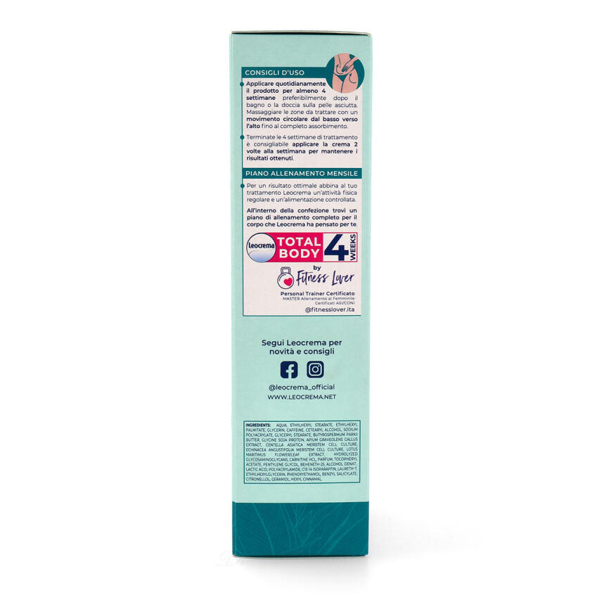 LEOCREMA Pancia Lift Umfangreduzierende Creme Bauch &amp; H&uuml;fte 200ml