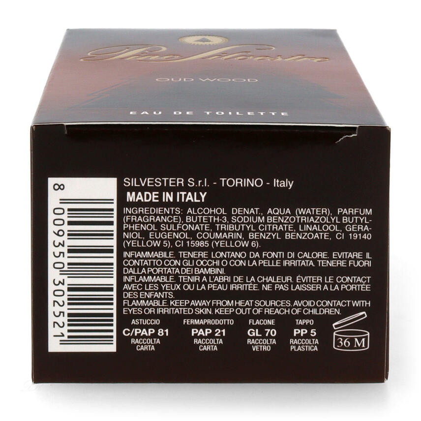 Pino Silvestre Oud Wood Eau de Toilette 75 ml vapo