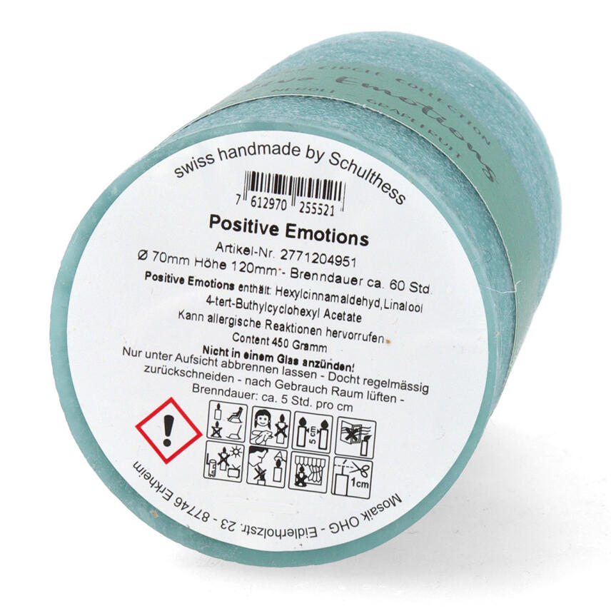 Schulthess Happiness Circle Positive Emotions Duftkerze 450 g