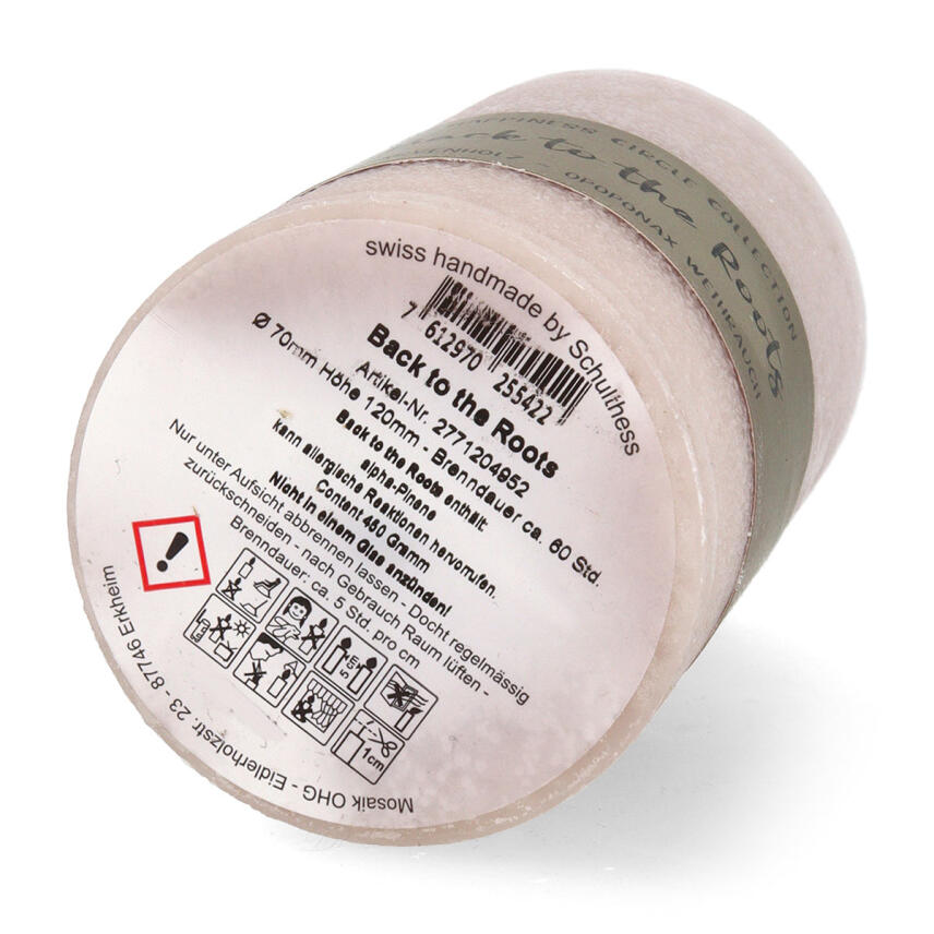 Schulthess Happiness Circle Back to the Roots Duftkerze 450 g