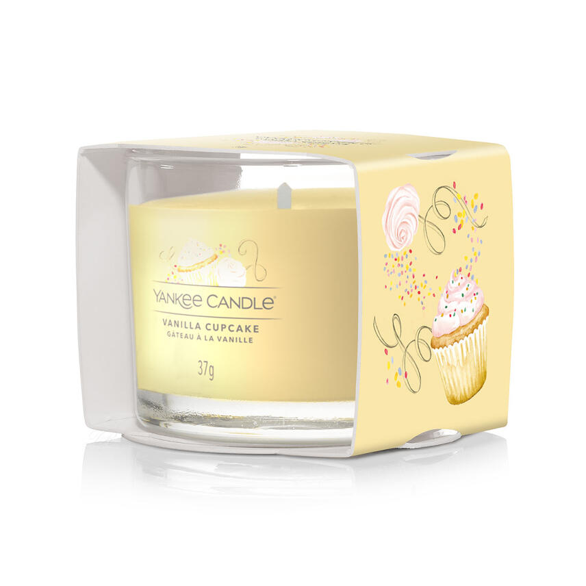 Yankee Candle Vanilla Cupcake Votivkerze im Glas 37 g