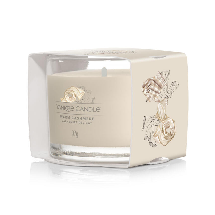 Yankee Candle Warm Cashmere Votivkerze im Glas  37 g