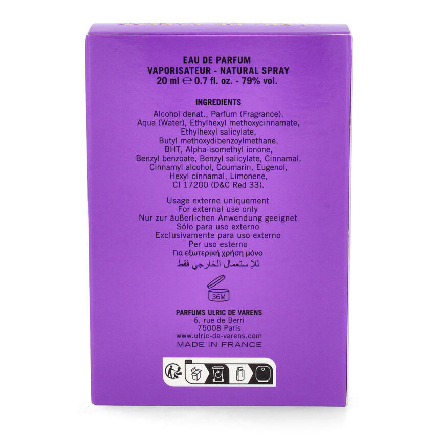 Ulric de Varens Desire Bomb Eau de Parfum 20 ml vapo