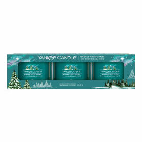 Yankee Candle Winter Night Stars 3 Pack Filled Votives 37 g