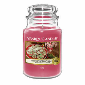 Yankee Candle Peppermint Pinwheels Duftkerze Großes Glas 623 g