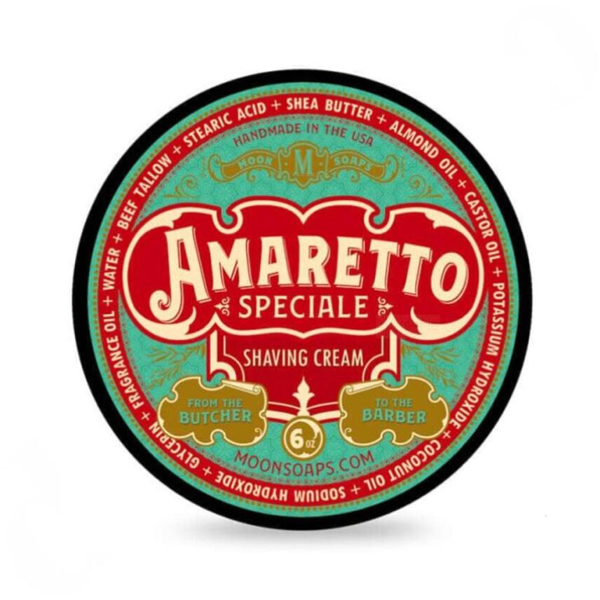 Moon Soaps Rasierseife Amaretto 170g