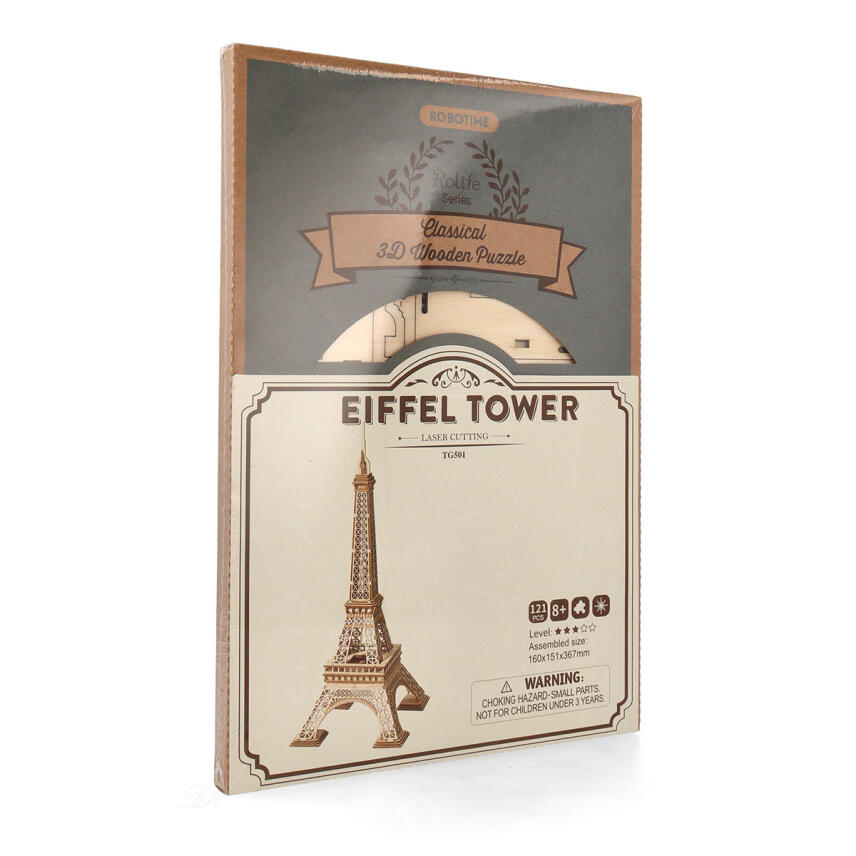 Robotime Eiffel Tower 3D Holzpuzzle