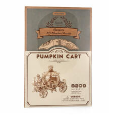 Robotime Pumpkin Cart 3D Holzpuzzle