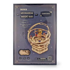 Robotime Starry Night Music Box 3D Holzpuzzle