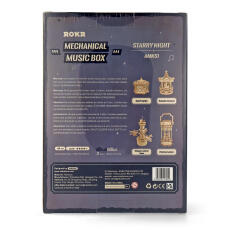 Robotime Starry Night Music Box 3D Holzpuzzle