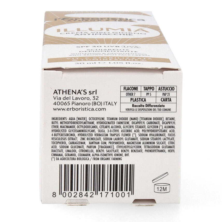 LErboristica di Athenas Illumi&aacute; Gesichtscreme Anti Flecken 30 ml