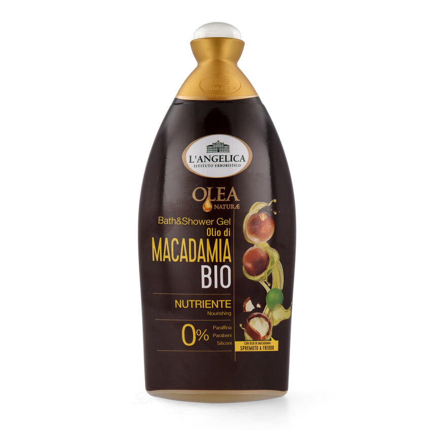 LAngelica Bade- und Duschgel Bio Macadamia&ouml;l 500 ml