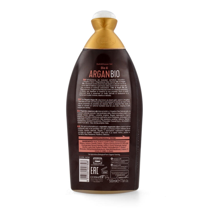 LAngelica Badeschaum Bio Argan&ouml;l 500ml