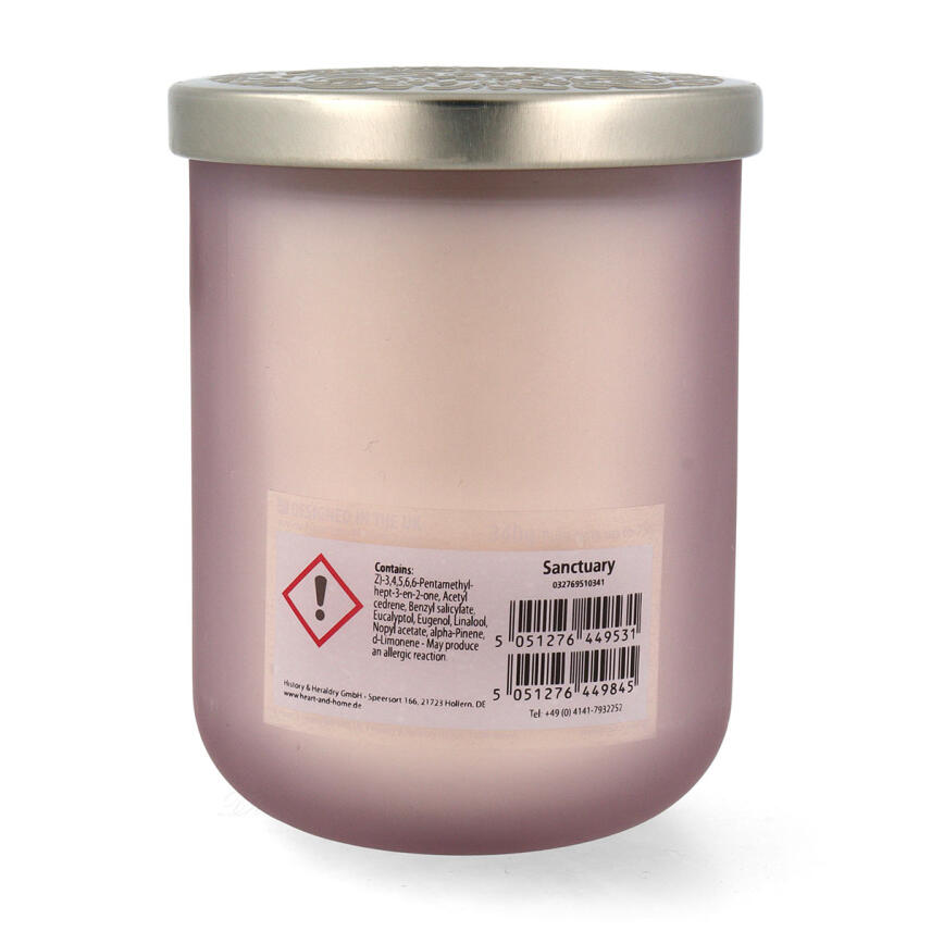 Heart &amp; Home Sanctuary Duftkerze Gro&szlig;es Glas 340 g