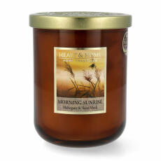 Heart &amp; Home Morning Sunrise Scented Candle Large Jar...