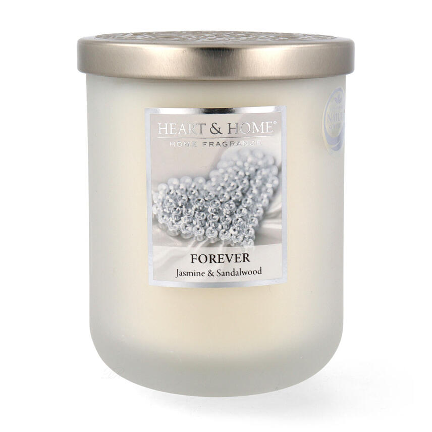 Heart &amp; Home Forever Duftkerze Gro&szlig;es Glas 340 g