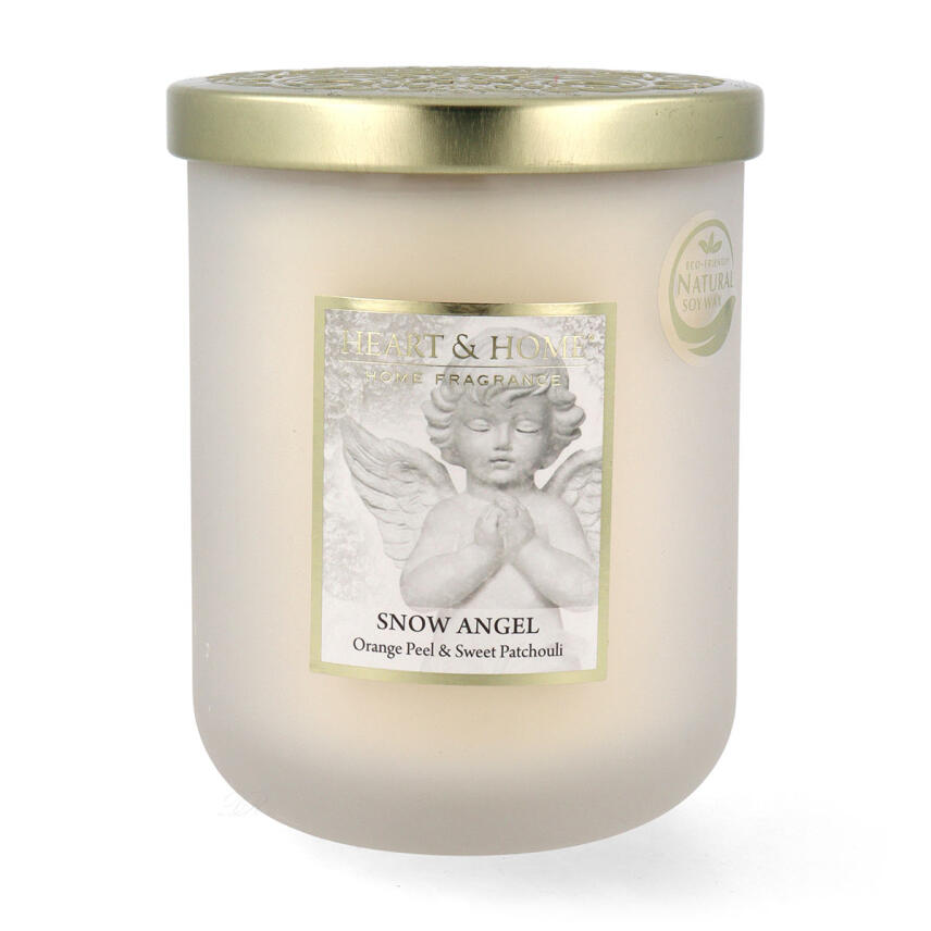 Heart &amp; Home Snow Angel Duftkerze Gro&szlig;es Glas 340 g