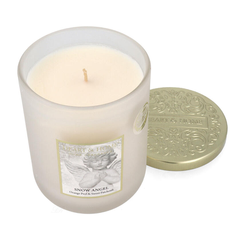 Heart &amp; Home Snow Angel Duftkerze Gro&szlig;es Glas 340 g