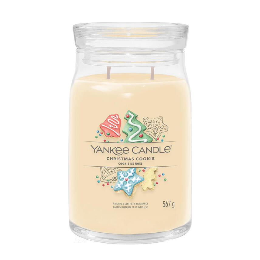 Yankee Candle Christmas Cookie Duftkerze Signature Gro&szlig;es Glas 567 g