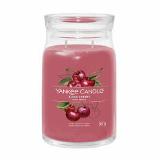 Yankee Candle Black Cherry Scented Candle Signature Large...