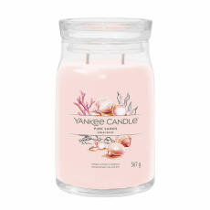 Yankee Candle Pink Sands Scented Candle Signature Large...