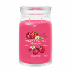 Yankee Candle Red Raspberry Scented Candle Signature...