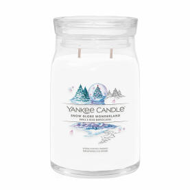 Yankee Candle Snow Globe Wonderland Signature Duftkerze Großes Glas 567 g