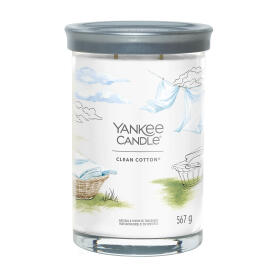 Yankee Candle Clean Cotton Signature Duftkerze Tumbler 567 g
