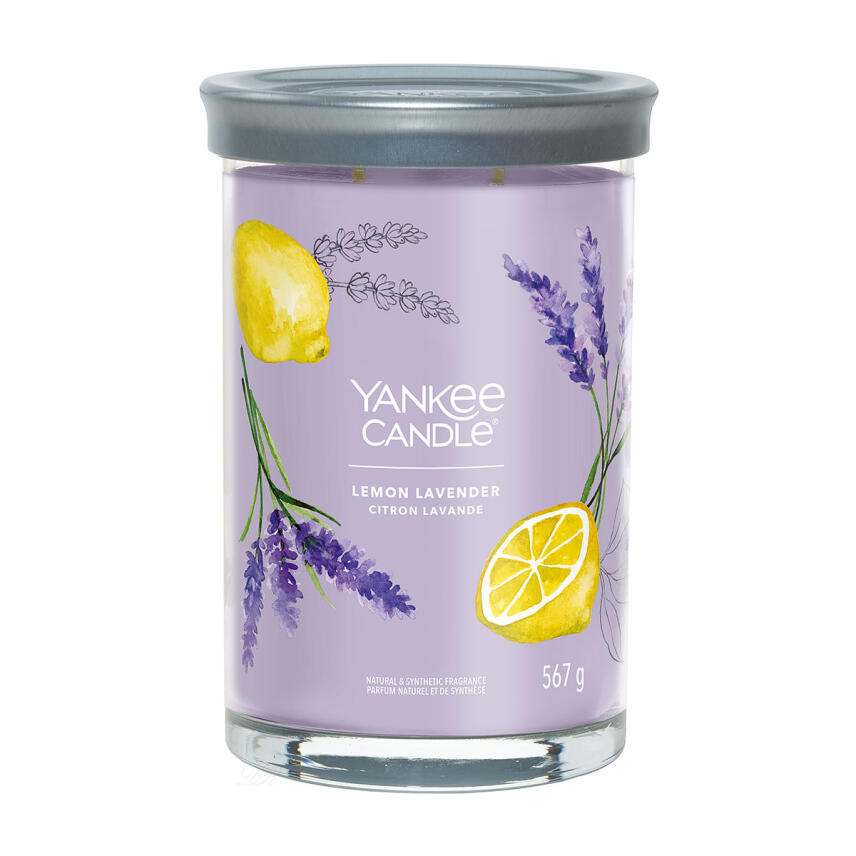 Yankee Candle Lemon Lavender Signature Duftkerze Tumbler 567 g