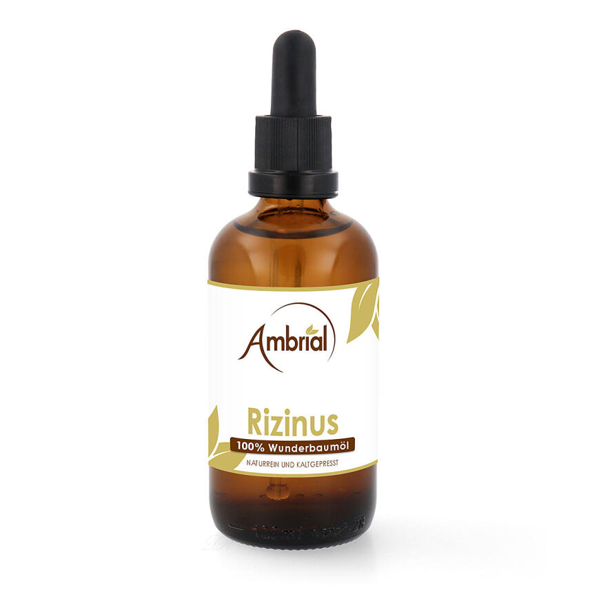 Ambrial Rizinus&ouml;l kaltgepresst 100% nat&uuml;rlich rein 100 ml