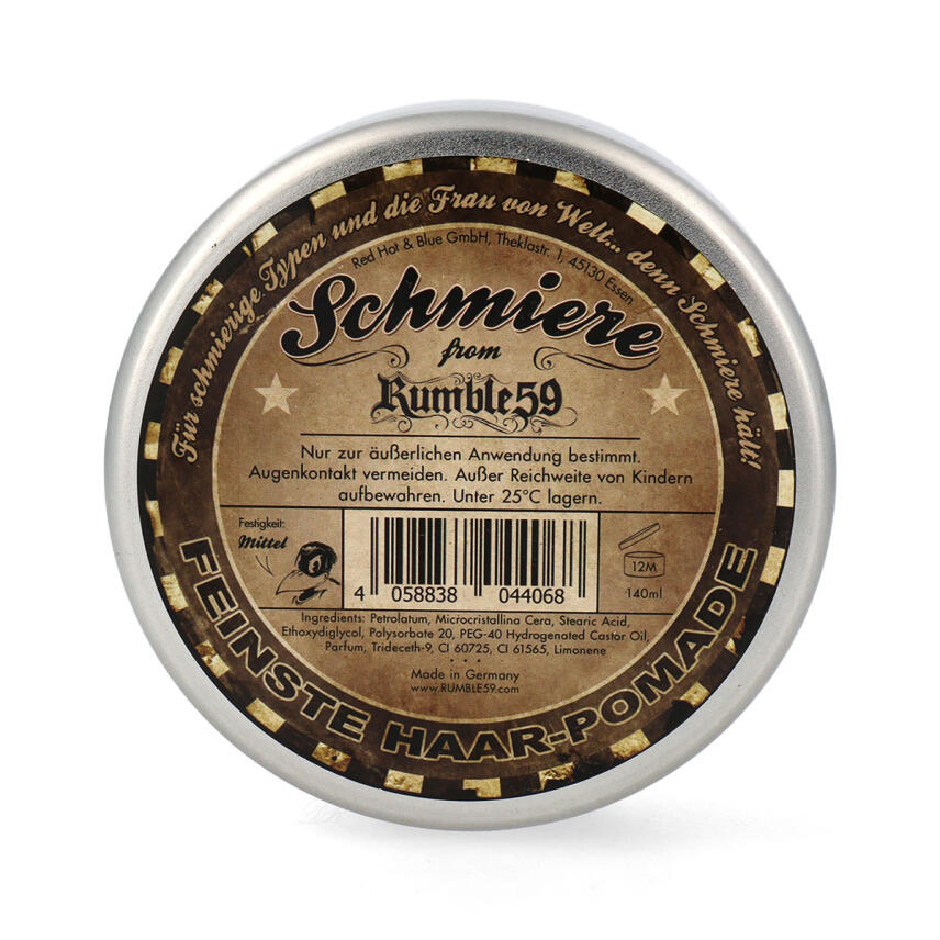 Rumble 59 Schmiere Pomade Bad Boys mittel 140 ml