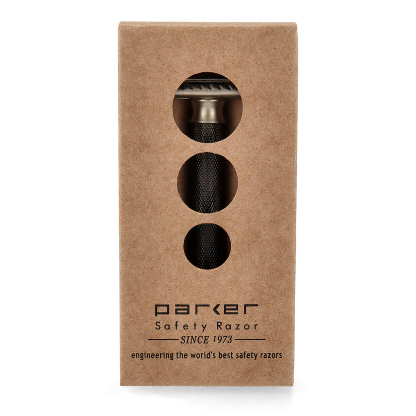 Parker Rasierhobel variable Klingenh&ouml;he schwarz