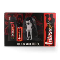 Intesa Reflex Geschenkset Ambra dArabia Deo, Duschgel &amp; Turnbeutel