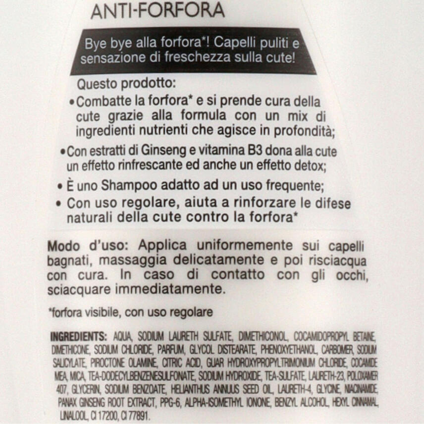 Sunsilk Shampo Ricarica Naturale Anti Schuppen 400 ml