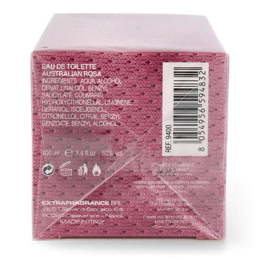 Australian Rosa f&uuml;r Damen Eau de Toilette 100 ml vapo