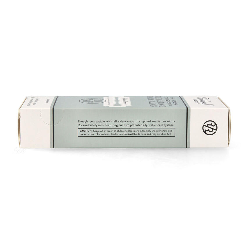 Rockwell Razors Double Edge Swedish Stainless Steel Rasierklingen 20 x 5 = 100 St&uuml;ck