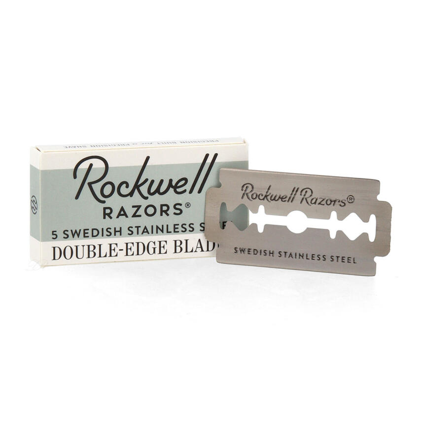 Rockwell Razors Double Edge Swedish Stainless Steel Rasierklingen 20 x 5 = 100 St&uuml;ck
