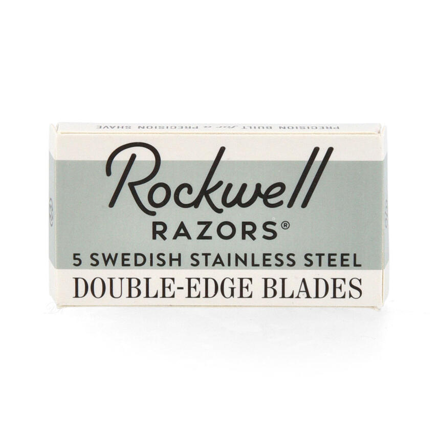 Rockwell Razors Double Edge Swedish Stainless Steel Rasierklingen 20 x 5 = 100 St&uuml;ck