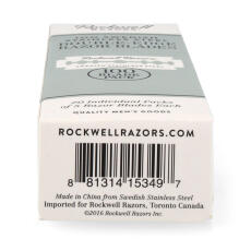 Rockwell Razors Double Edge Swedish Stainless Steel Rasierklingen 20 x 5 = 100 St&uuml;ck