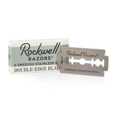 Rockwell Razors Double Edge Swedish Stainless Steel Rasierklingen 20 x 5 = 100 St&uuml;ck