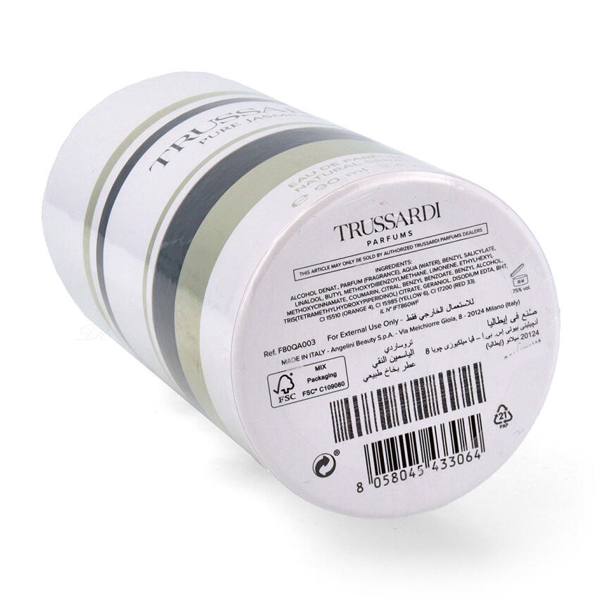 TRUSSARDI Pure Jasmin Eau de Parfum 90 ml