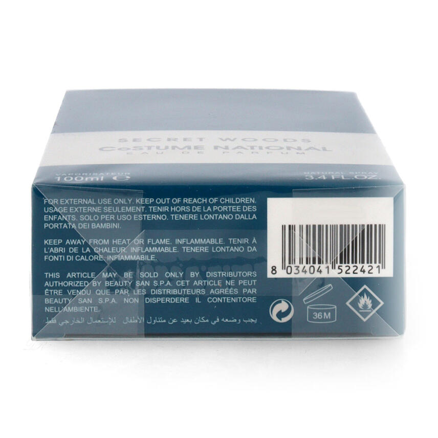 Costume National Secret Wood f&uuml;r Herren Eau de Parfum 100 ml