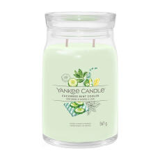 Yankee Candle Cucumber Mint Cooler Signature Duftkerze...