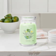 Yankee Candle Cucumber Mint Cooler Signature Duftkerze Gro&szlig;es Glas 567 g