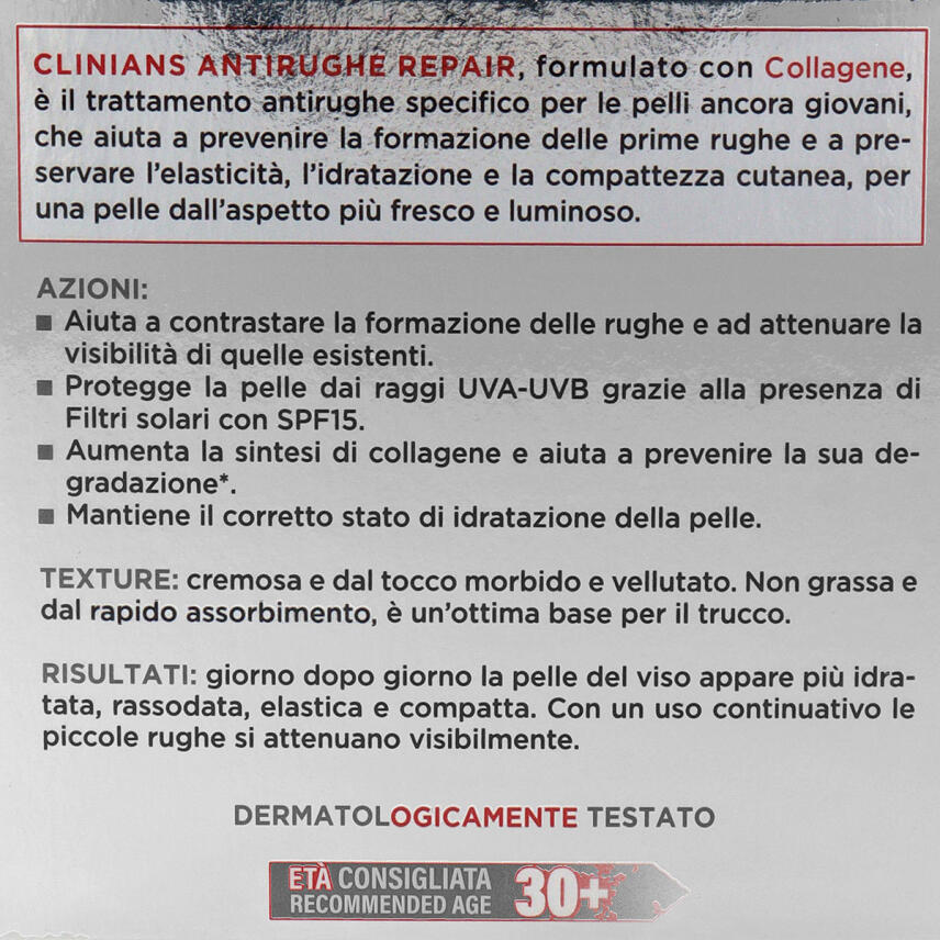 Clinians Repair Gesichtscreme Granatapfel 50 ml