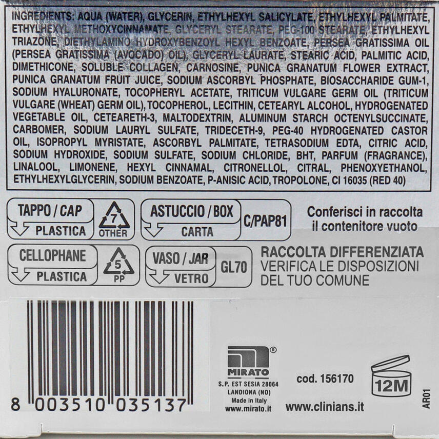 Clinians Repair Gesichtscreme Granatapfel 50 ml