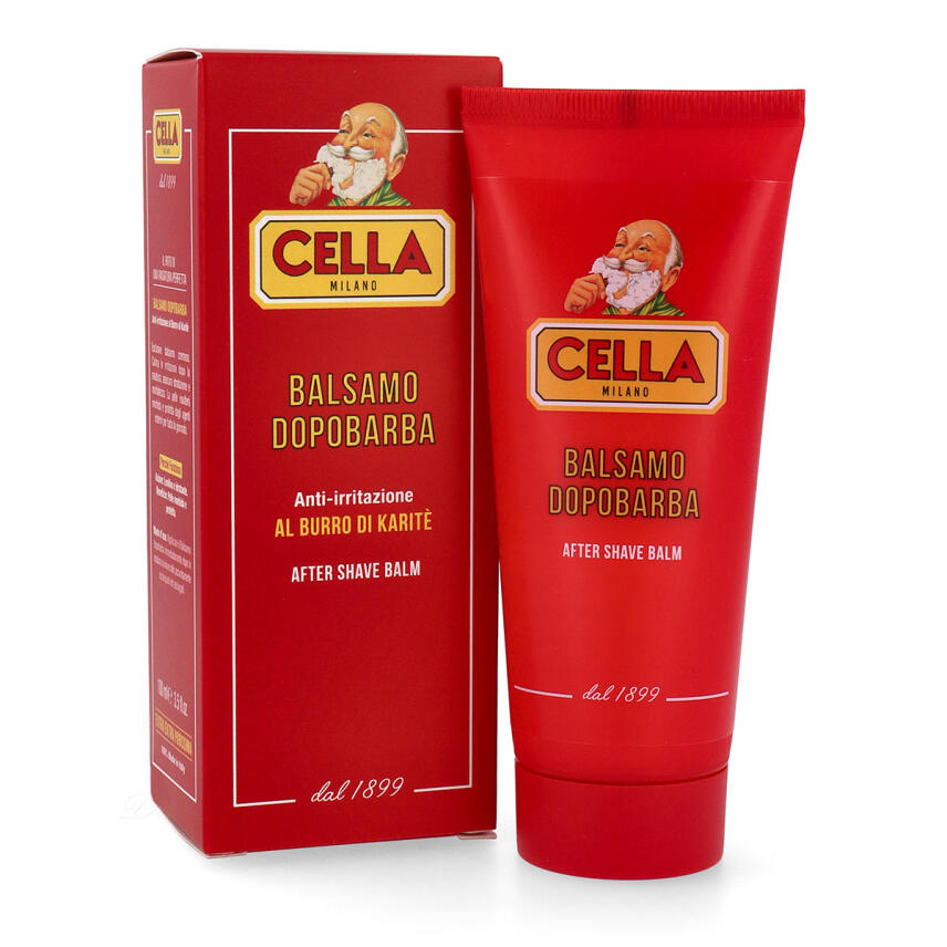 Cella Balsamo Geschenkset mit After Shave Balsam 100 ml &amp; Rasiercreme 150 ml