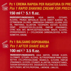 Cella Balsamo Geschenkset mit After Shave Balsam 100 ml &amp; Rasiercreme 150 ml
